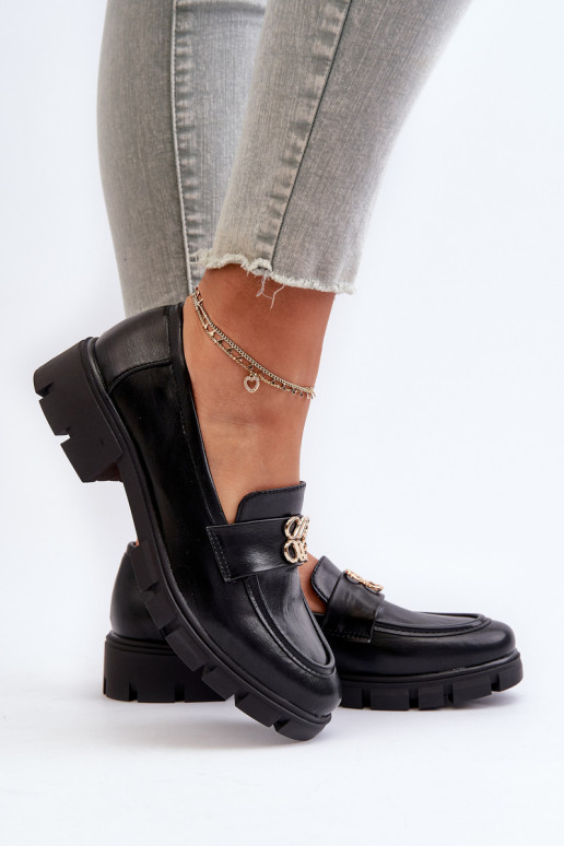 Elegantné štýlové dámske mokasíny so...