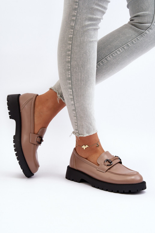 Mokasíny béžové Ledda Mokasíny béžové Ledda