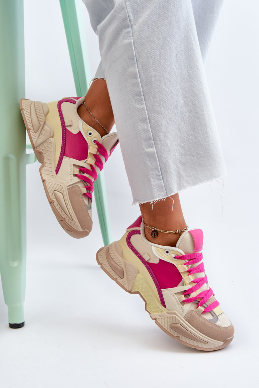 Topánky s masívnou podrážkou v...