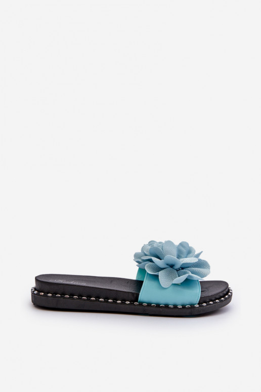 Dámske šľapky s kvetinovými motívmi v... Dámske šľapky s kvetinovými motívmi v...