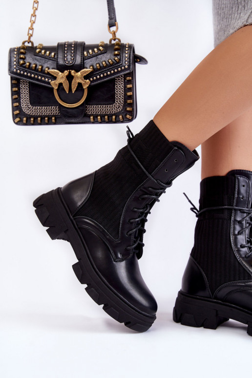 Dámske čižmy v čiernej farbe Marlissa Dámske čižmy v čiernej farbe Marlissa