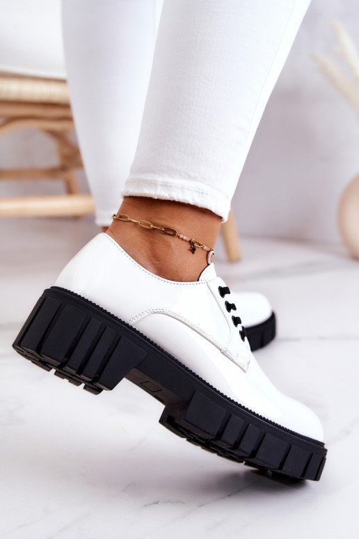 Módne topánky s lakovým efektom La.Fi... Módne topánky s lakovým efektom La.Fi...