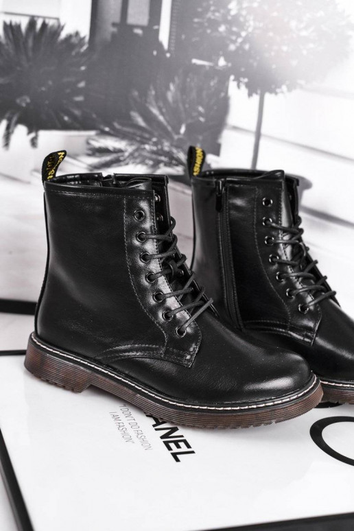 Čierne dámske čižmy marita