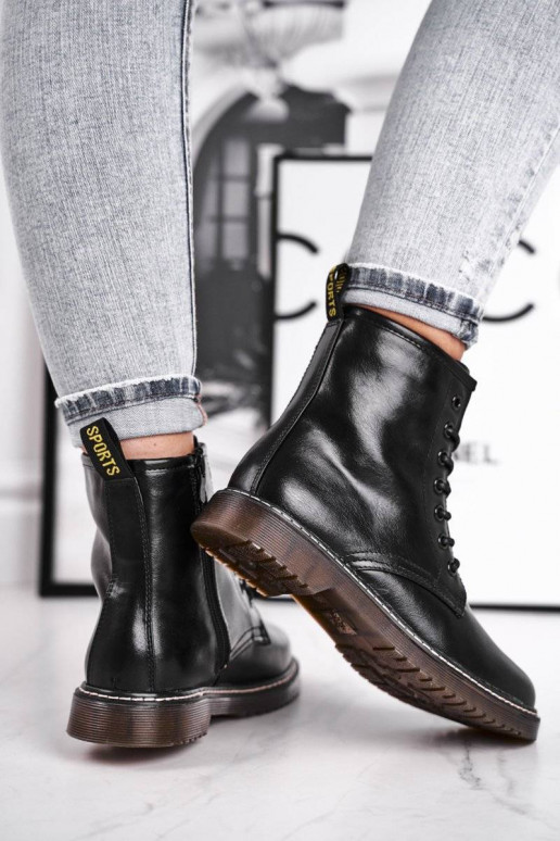 Čierne dámske čižmy marita