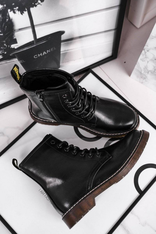 Čierne dámske čižmy marita