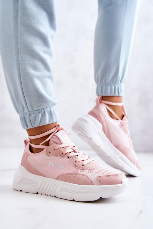 Módny model tenisiek Big Star ružovej... Módny model tenisiek Big Star ružovej...