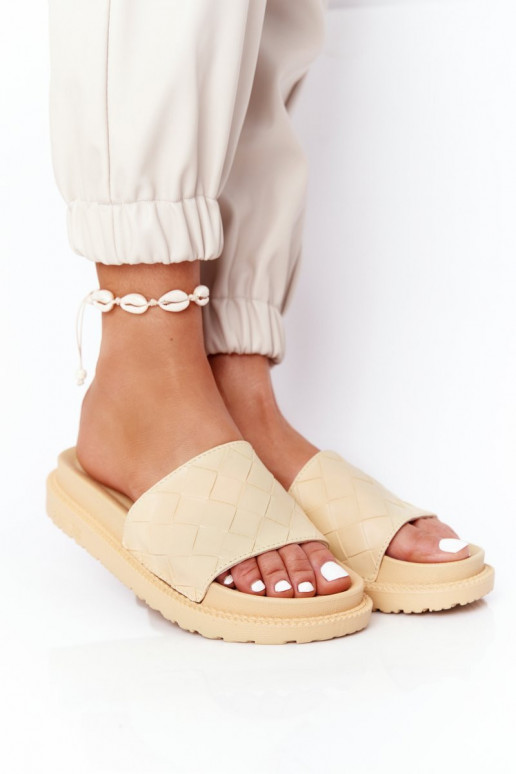 Papuče Big Star žlté Papuče Big Star žlté