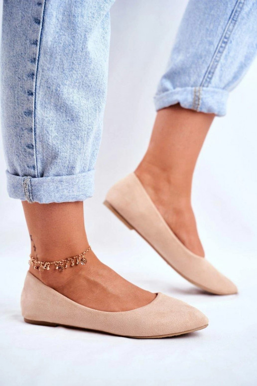 Béžové semišové topánky Béžové semišové topánky