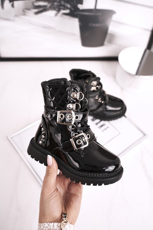 Vyhrievané čižmy v čiernej farbe Mousie Vyhrievané čižmy v čiernej farbe Mousie