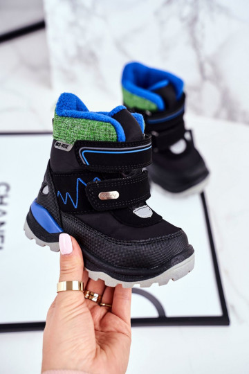 Teplé detské topánky so...