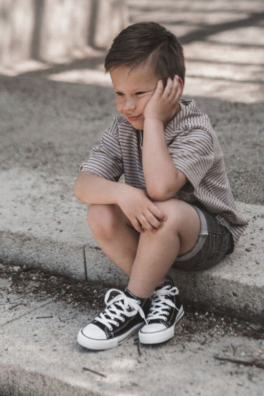 Detské topánky s čiernou podrážkou Detské topánky s čiernou podrážkou