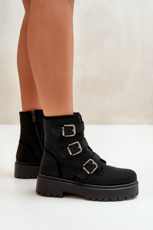 zahriať sa Dámske čižmy S Dekoráciou čierna Ciascia zahriať sa Dámske čižmy S Dekoráciou čierna Ciascia