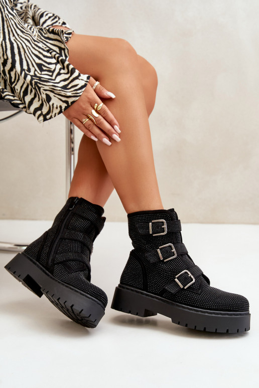 zahriať sa Dámske čižmy S Dekoráciou čierna Ciascia zahriať sa Dámske čižmy S Dekoráciou čierna Ciascia