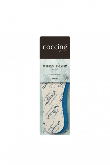 Antibakteriálne vložky Coccine mätovej farby Actifresh Premium