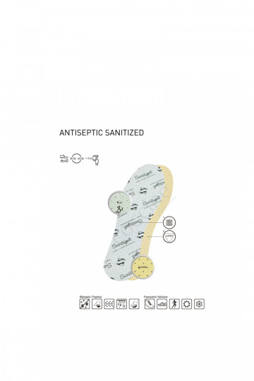 Antibakteriálne vložky Coccine Sanitized Antiseptic 2