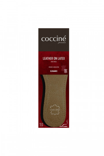 Coccine Leather na latexových penových vložkách