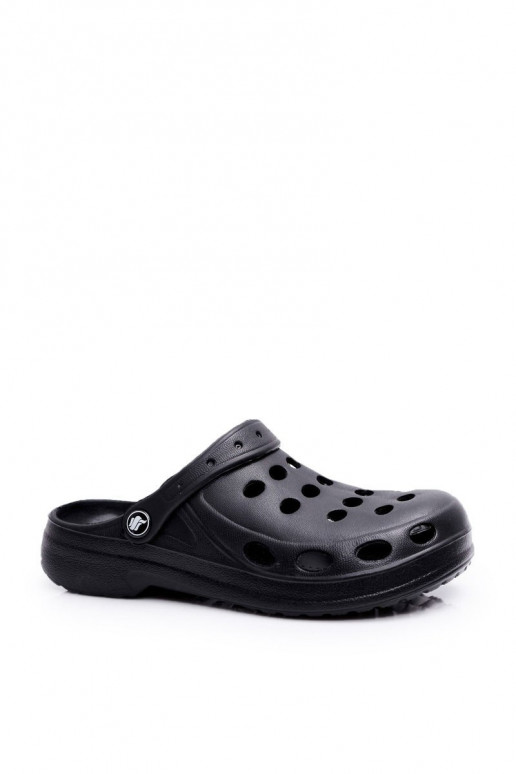 Papuče čiernej farby EVA Papuče čiernej farby EVA