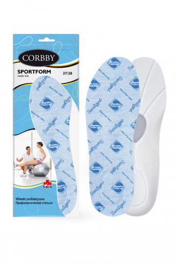 Ortopedické vložky do topánok Corbby SPORTFOTM