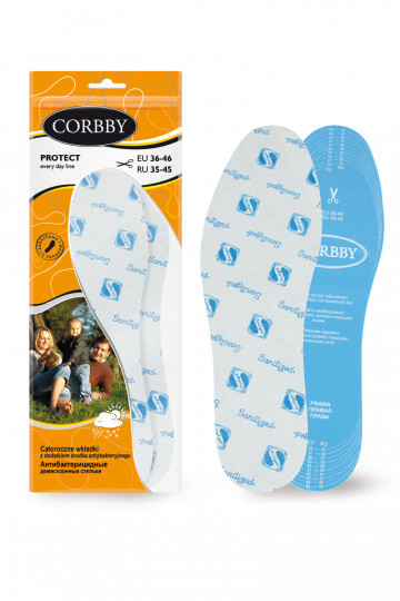 Vložky Corbby PROTECT s antibakteriálnym činidlom