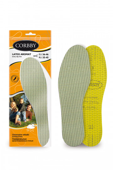 Celoročné ochutené návliečky Corbby LATEX AROMAT