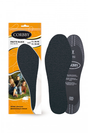 Corbby FROTTE BLACK vložka s aktívnym uhlíkom