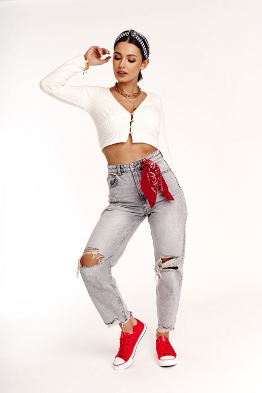 Klasický model plochých topánok Big Star DD274339 červenej farby Klasický model plochých topánok Big Star DD274339 červenej farby