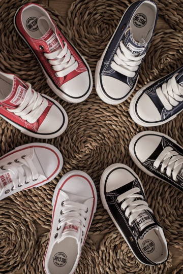 voľnočasová obuv Detská Big Star FF374200 bielej farby 2