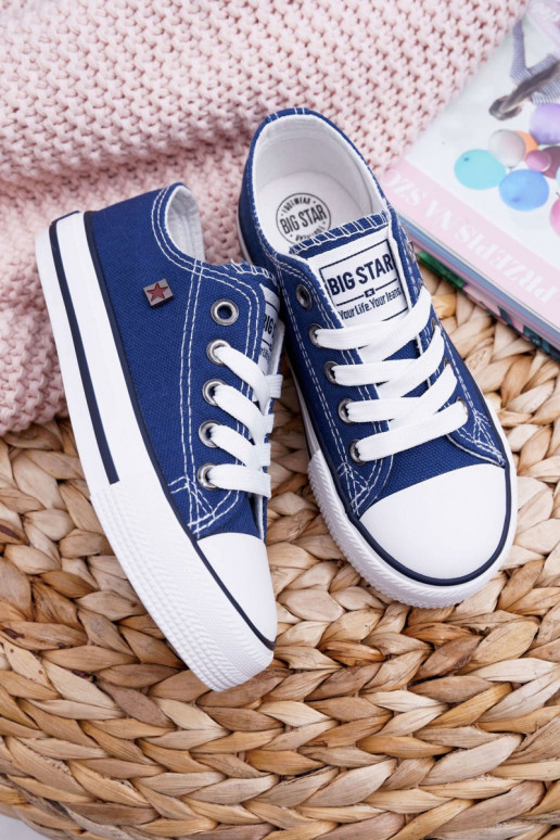 obuv na voľný čas Detská Big Star FF374202 tmavomodrá obuv na voľný čas Detská Big Star FF374202 tmavomodrá