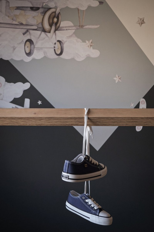 obuv na voľný čas Detská Big Star FF374202 tmavomodrá obuv na voľný čas Detská Big Star FF374202 tmavomodrá