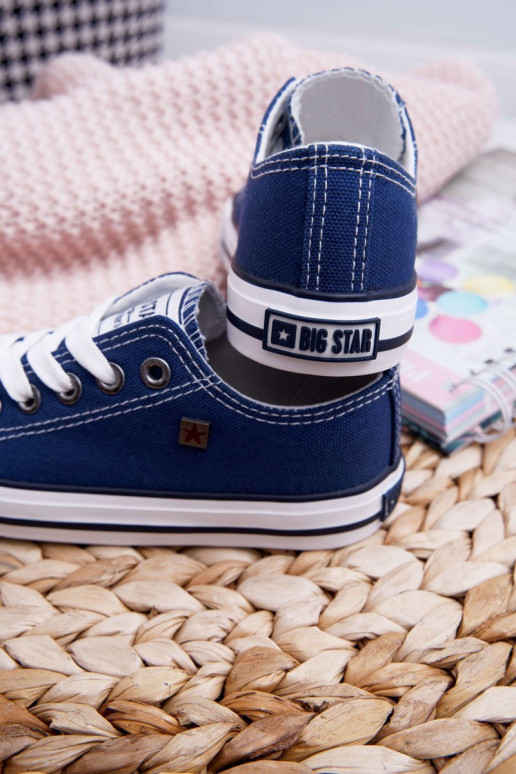 obuv na voľný čas Detská Big Star FF374202 tmavomodrá obuv na voľný čas Detská Big Star FF374202 tmavomodrá