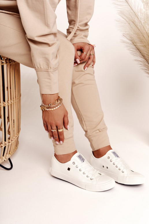 obuv na voľný čas Big Star biela farba V274869 obuv na voľný čas Big Star biela farba V274869