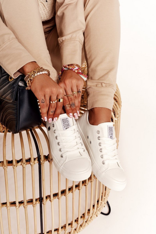 obuv na voľný čas Big Star biela farba V274869 obuv na voľný čas Big Star biela farba V274869