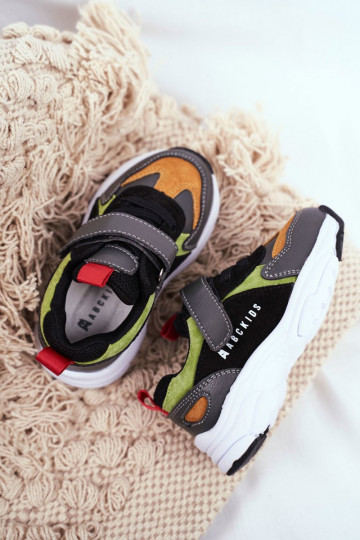 Topánky športového štýlu Detská čierna farba ABCKIDS B932104063 2