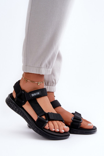 Dámske sandále Big Star FF274A600 čierne 2