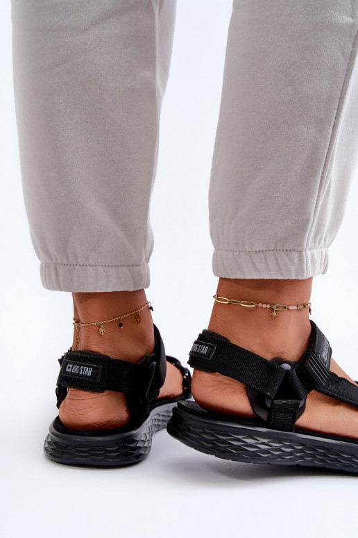 Dámske sandále Big Star FF274A600 čierne