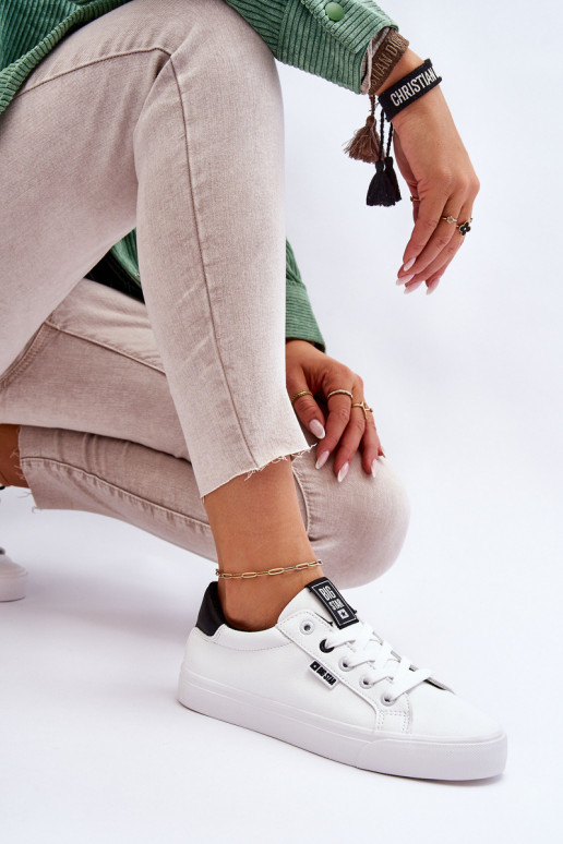 Tenisky Big Star EE274312 Bielo-čierne farby Tenisky Big Star EE274312 Bielo-čierne farby