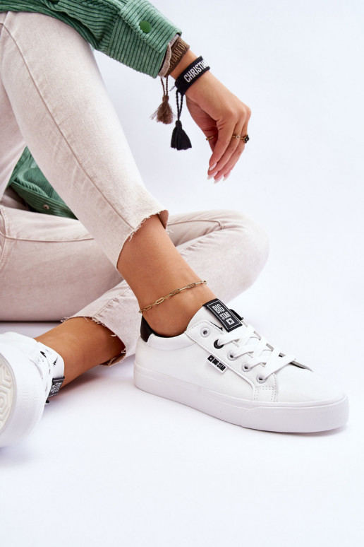 Tenisky Big Star EE274312 Bielo-čierne farby Tenisky Big Star EE274312 Bielo-čierne farby