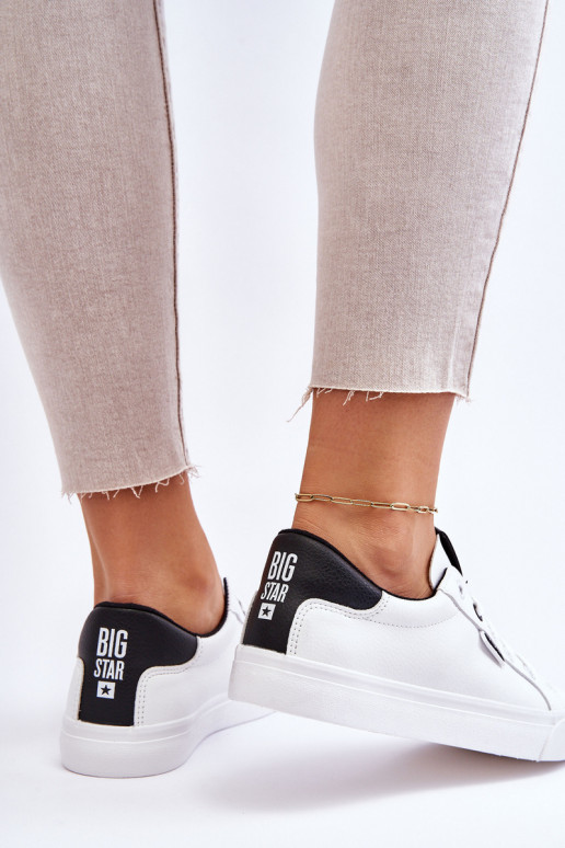 Tenisky Big Star EE274312 Bielo-čierne farby Tenisky Big Star EE274312 Bielo-čierne farby