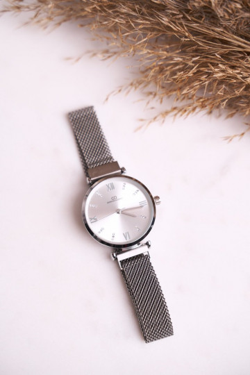 Klasické dámske hodinky Giorgio&Dario striebornej farby Daniela 2