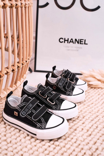 Detská voľnočasová obuv so zapínaním BIG STAR HH374200 čiernej farby 2