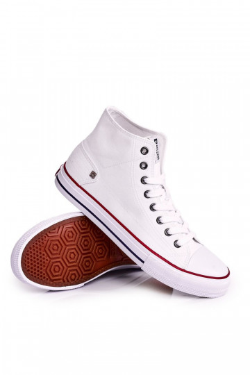 pre mužov Klasický model voľnočasovej obuvi s podrážkou BIG STAR DD174251 bielej farby 2