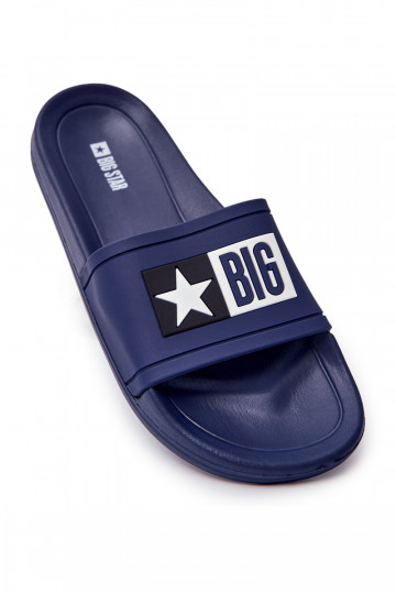 Papuče Big Star DD174701 tmavomodré