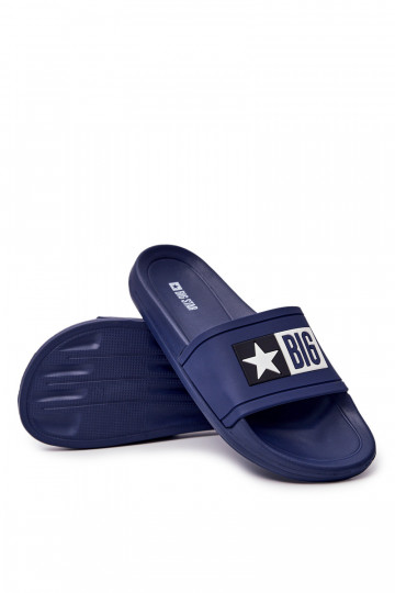 Papuče Big Star DD174701 tmavomodré 2