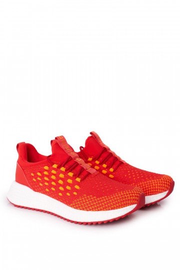pre pánov Topánky v športovom štýle Memory Foam Big Star FF174240 červenej farby
