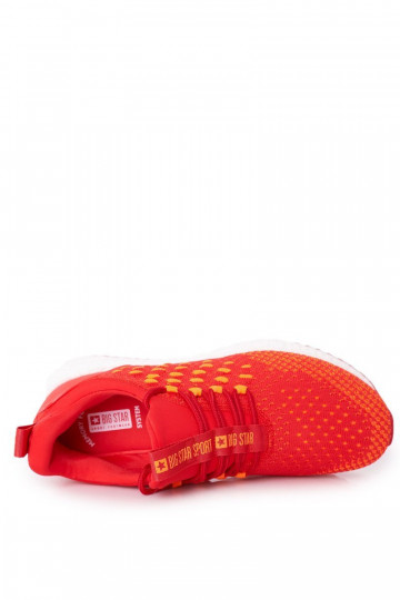 pre pánov Topánky v športovom štýle Memory Foam Big Star FF174240 červenej farby 2