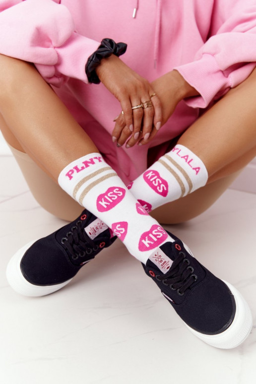 Tenisky na platforme CROSS JEANS FF2R4002C čierne Tenisky na platforme CROSS JEANS FF2R4002C čierne