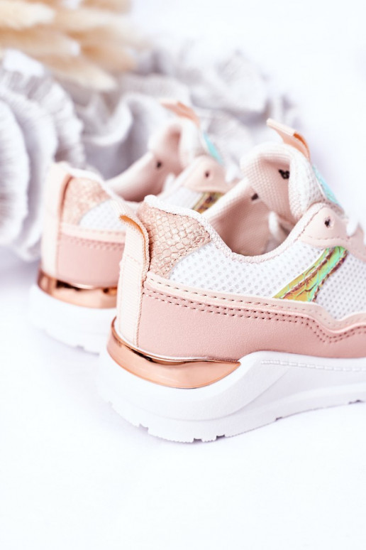 Detská športová obuv Tenisky model topánok ružovej farby Game Time Detská športová obuv Tenisky model topánok ružovej farby Game Time