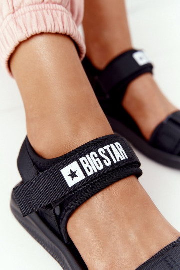 Sandále športového štýlu Big Star HH274A024 čiernej farby 2
