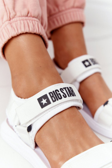 Sandále športového štýlu Big Star HH274A026 bielej farby 2