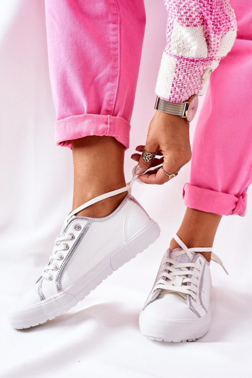 obuv na voľný čas BIG STAR II274055 biela obuv na voľný čas BIG STAR II274055 biela